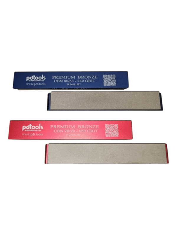 Poltava Premium CBN Stone 1″ x 6″ (Metal Bond) – Professional-Grade Sharpening Precision Coarse-Fine Grit