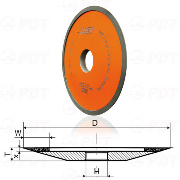4B2 Dish Grinding Wheels 4B2 Dish Grinding Wheels