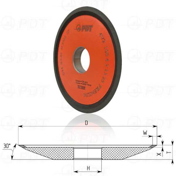 4V2 Dish Grinding Wheels 4V2 Dish Grinding Wheels