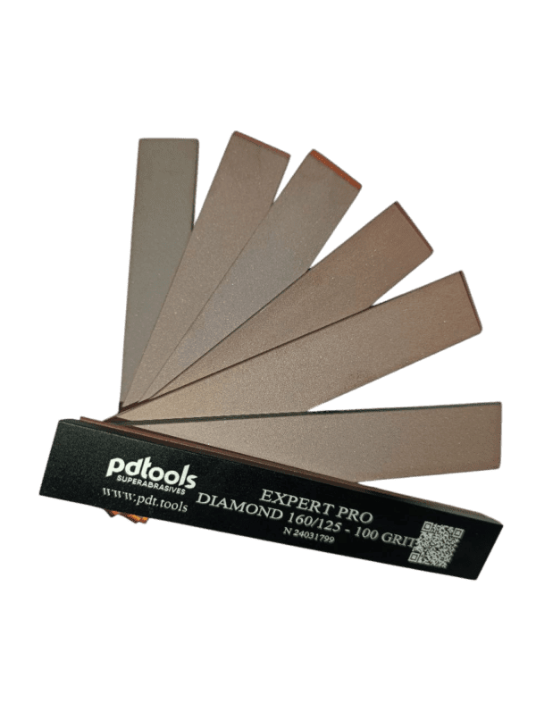 Poltava Expert Pro Diamond Stone (Resin Bond) 1″ x 6″ mix grit
