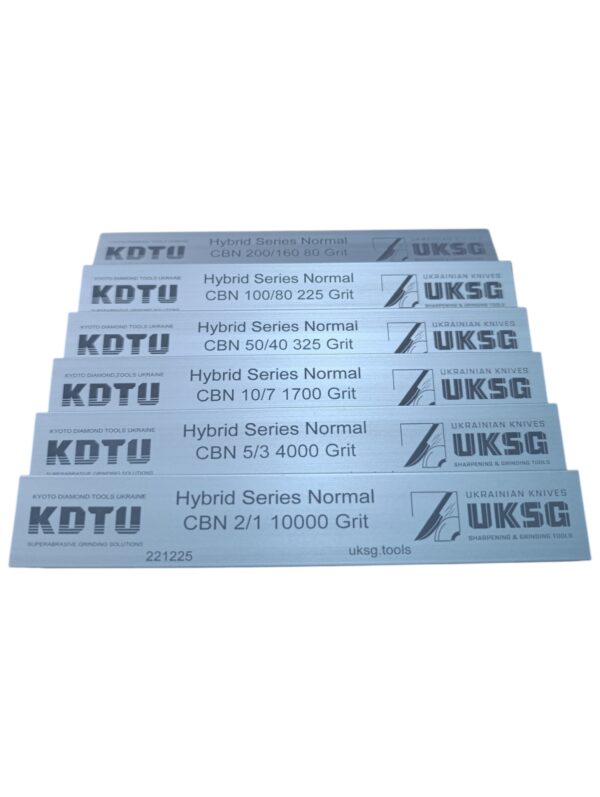 KDTU CBN hybrid bond sharpening stone surface for precision edge sharpening