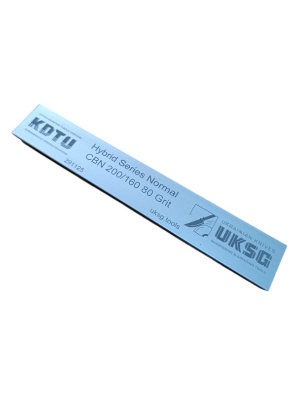 KDTU CBN sharpening stone 1x6 hybrid bond 80 Grit
