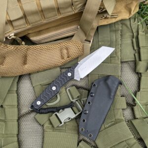 Teren Blade Oplot Satin K110 (Black G10 Waves)