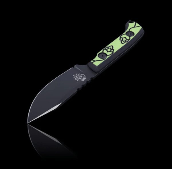 Hop_Black4 Hop is a compact and reliable fixed-blade knife