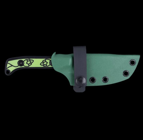 Hop_Black5 Hop is a compact and reliable fixed-blade knife