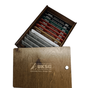 Plywood Storage Case 12 with stones Plywood Storage Case 12 with sharpening stones