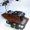 Three-Point Stop is a precision-engineered platform designed for secure fixation of kitchen and large knives on the UKSG Magnetic Sharpex sharpening system Three-Point Stop is a precision-engineered platform designed for secure fixation of kitchen and large knives on the UKSG Magnetic Sharpex sharpening system