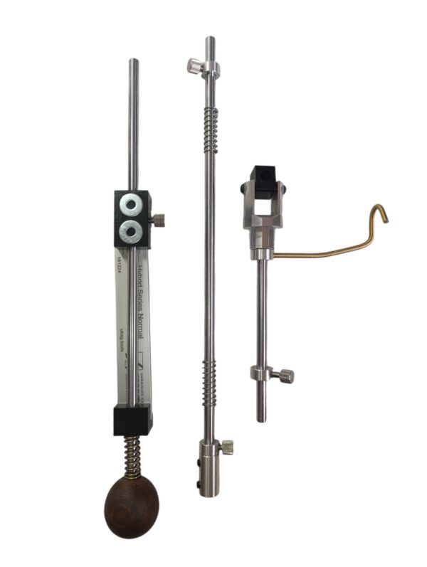 Collapsible rod assembly for UKSG Tryzub Sharpener with rotary angle adjustment system