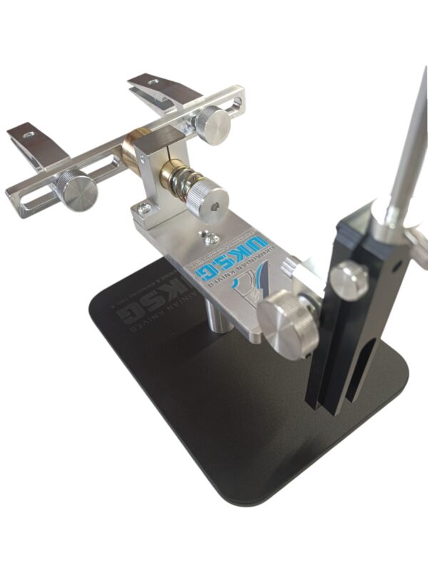 UKSG Tryzub Sharpener – precision knife sharpening system made in Ukraine with adjustable angle and rotary mechanism