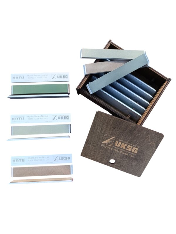 KDTU Hybrid CBN Sharpening Stone Thin 1mm - premium knife sharpening tool 4