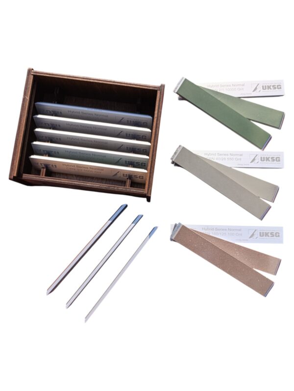 KDTU Hybrid CBN Sharpening Stone Thin 1mm - premium knife sharpening tool