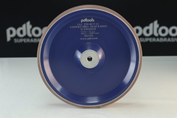 PDT CBN Resin Bond Wheel 250×40×12 – Mirror-Finish Sharpening for Knives PDT CBN Resin Bond Wheel 250×40×12 – Mirror-Finish Sharpening for Knives