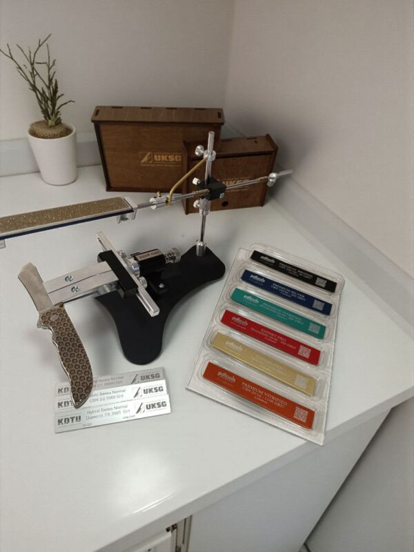 UKSG Sharpener Falcon and PDT CBN Stones and KDTU Stones