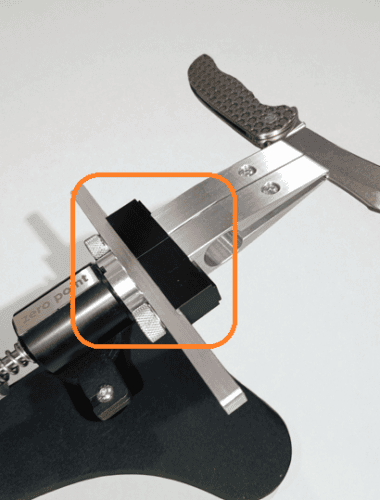 UKSG Falcon L-adapters for securing short knife blades