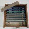 PDT and KDTU CBN sharpening stones set with vitrified-metal and hybrid bond technologies