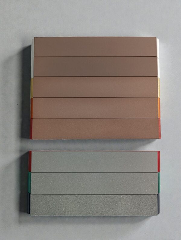 PDT vitrified-metal and resin bond CBN sharpening stones for precision knife sharpening