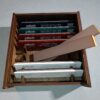 PDT Vitrified and Resin CBN sharpening stones set for kitchen knives, EDC knives and professional sharpening systems