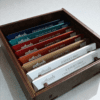 Professional mix-bond CBN sharpening set with PDT vitrified-metal and resin bond sharpening stones