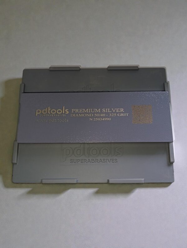 PDT Premium Silver bench sharpening stone for kitchen knives and woodworking tools