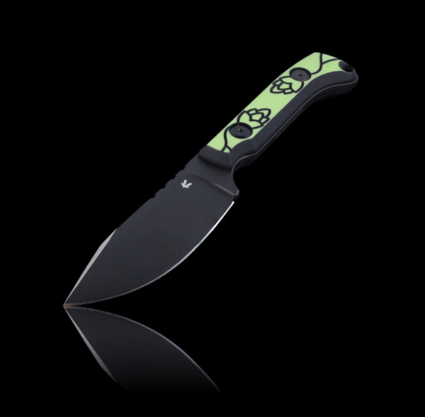 Hop_Black3 Hop is a compact and reliable fixed-blade knife