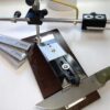 UKSG Magnetic Sharpex knife sharpener – compact professional sharpening tool with magnetic blade holder