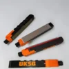UKSG handheld stone holder designed for sharpening stones, manual sharpening, and stone flattening applications